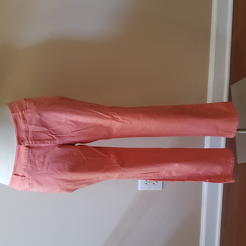 Size 16 peach ankle pants.